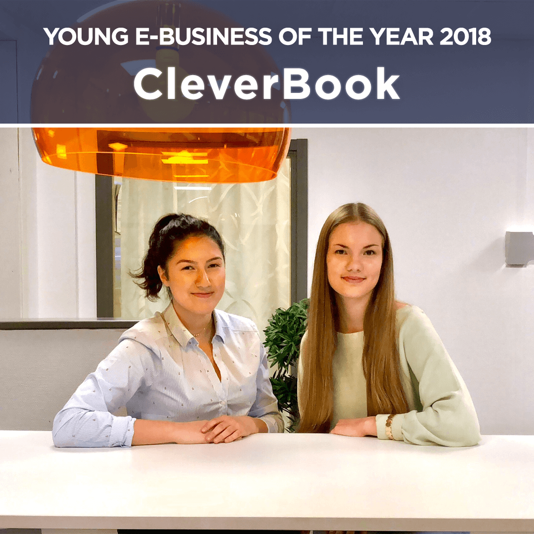 Vinnarna av Young E-business of the Year 2018 är CleverBook!