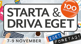 Träffa oss på mässan Eget Företag!